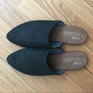 TOMS Women’s Jutti Mule Black Suede
